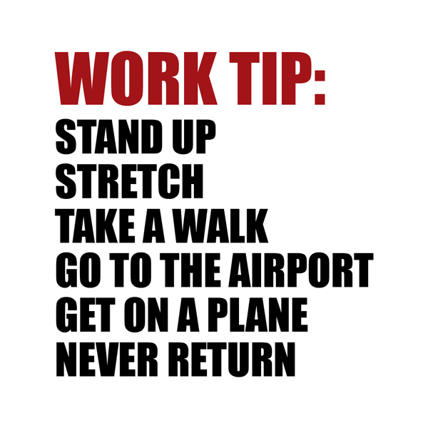 DMU003 - Stand up - Funny Work Mug