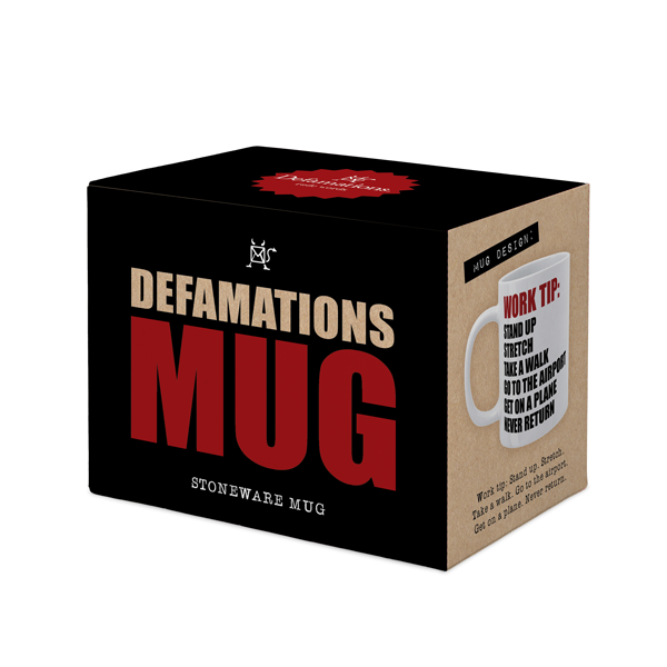 DMU003 - Stand up - Funny Work Mug