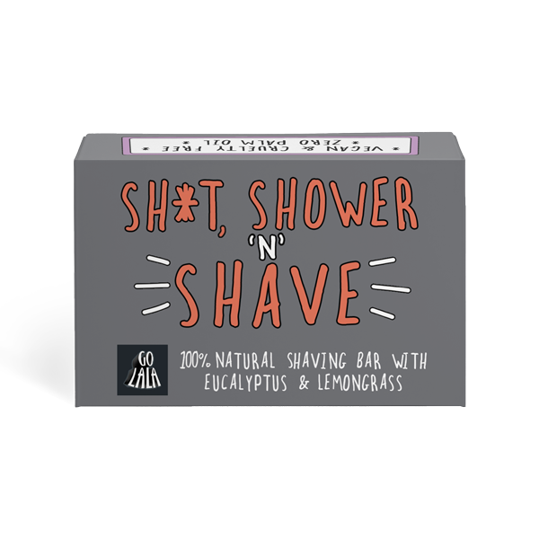 GSB008 - Shit, Shower and Shave - Go Lala Soap Bar