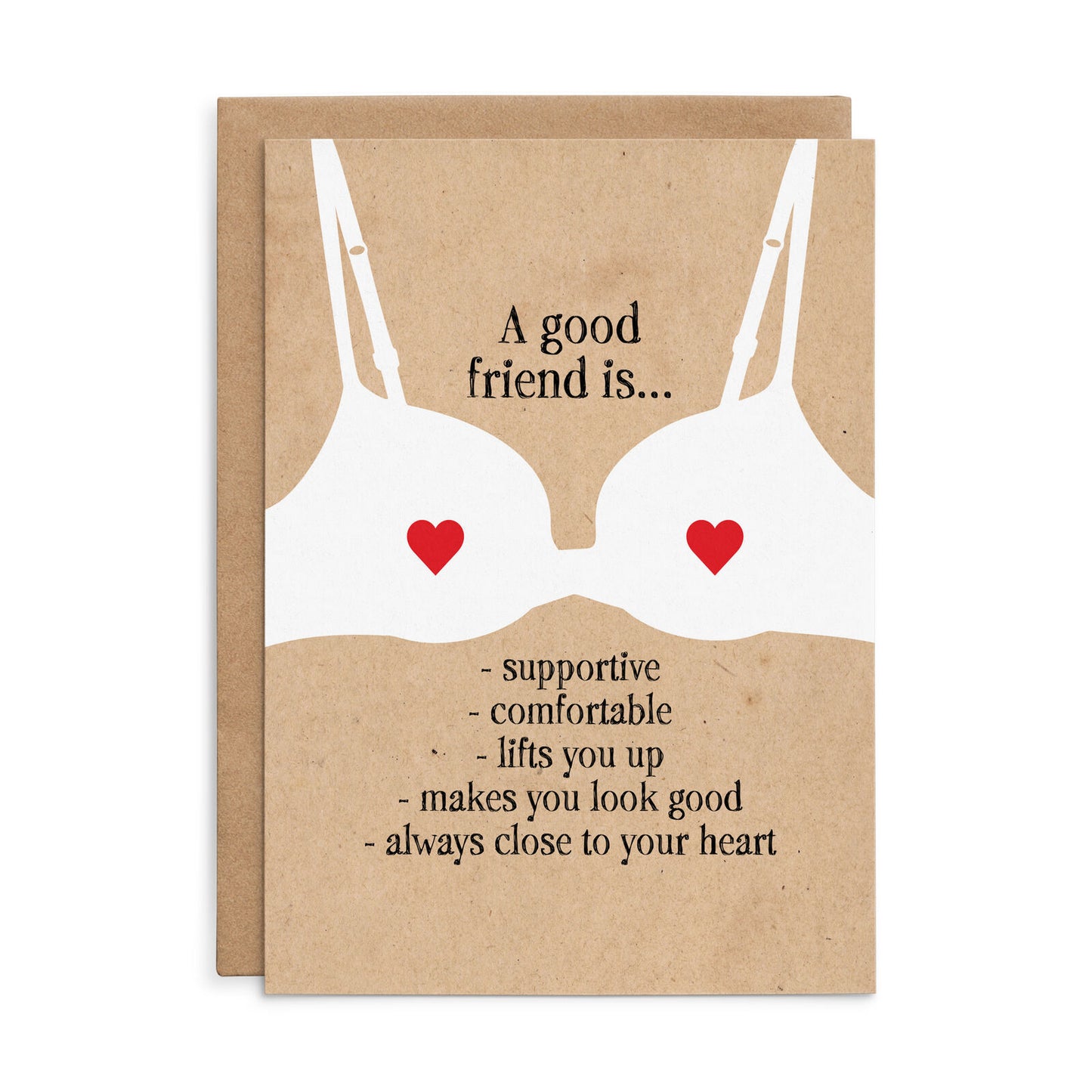 X143 - A good friend is... - Defamations Friendship Card
