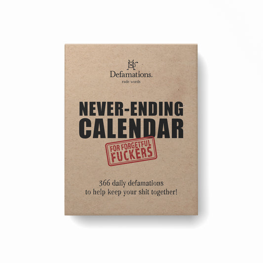 Defamations Never-Ending Calendar - Kraft