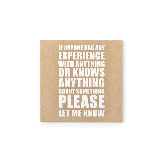 DMG021 - If anyone has any experience... - Defamations Magnet