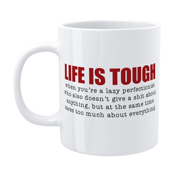 DMU004 - Life is tough - Defamations Mug