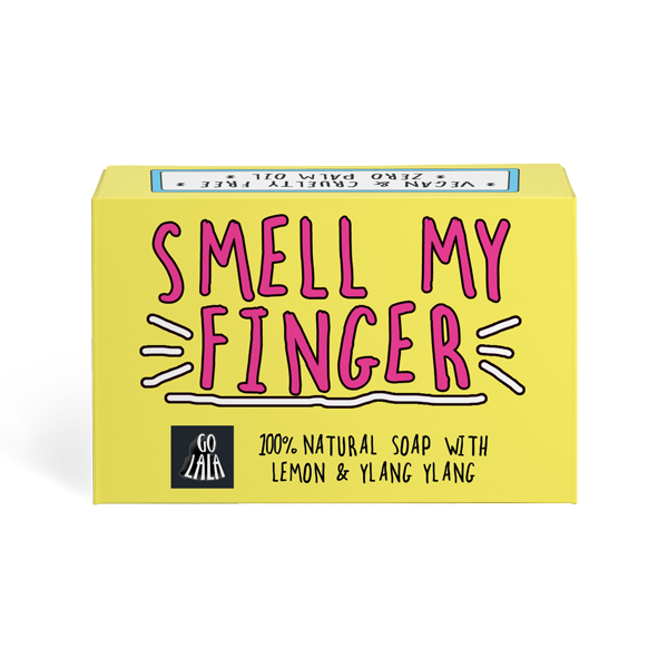 GSB012 - Smell My Finger - Go Lala Soap Bar