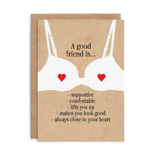 X143 - A good friend is... - Defamations Friendship Card