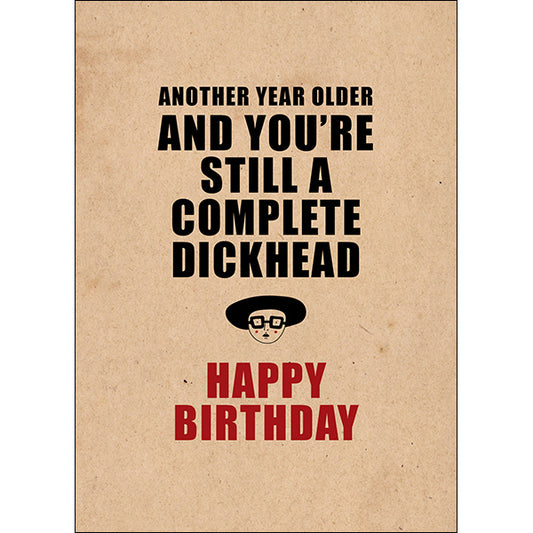 X59 - Another year older rude birthday card
